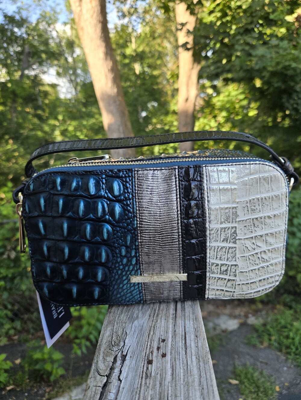 Brahmin Legacy Genuine Leather Crossbody Bag NWT